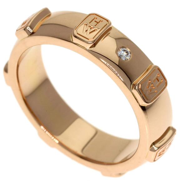 OTHERS Jewelry - Harry Winston HW Logo Diamond Ring, 18K Pink Gold, Women's